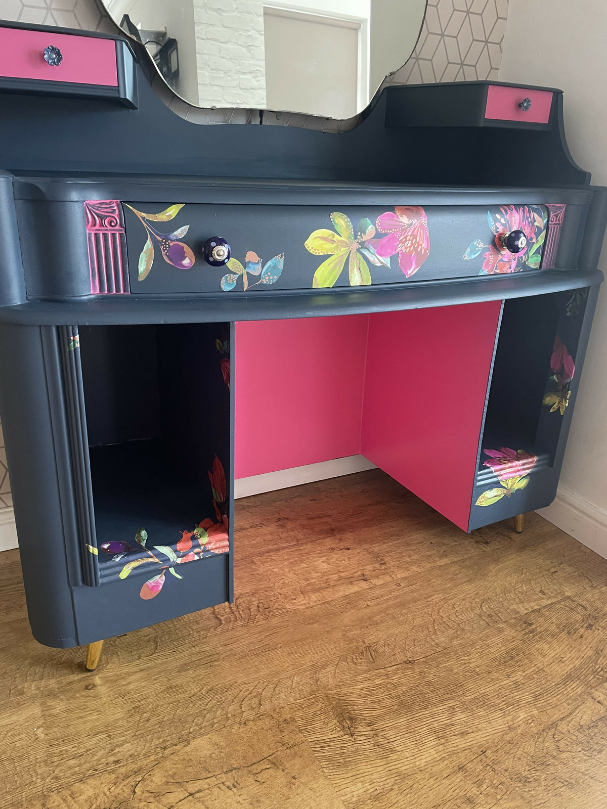 Beautiful Up-cycled Antique Dressing Table