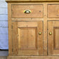Vintage Pine Cupboard Sideboard | Housekeeper Cupboard | Kitchen Storage Cabinet | Hall Console | Rustic Sideboard