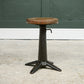 Antique Singer Sewing Machinists Stools - Cast Iron - Adjustable Height -SKU 165