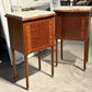 Lovely Pair French Bedside Cabinets