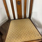 Vintage Set of Four Oak High Back Barley Twist Dining Chairs