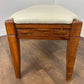 Contemporary Mahogany Framed Duet Piano Stool
