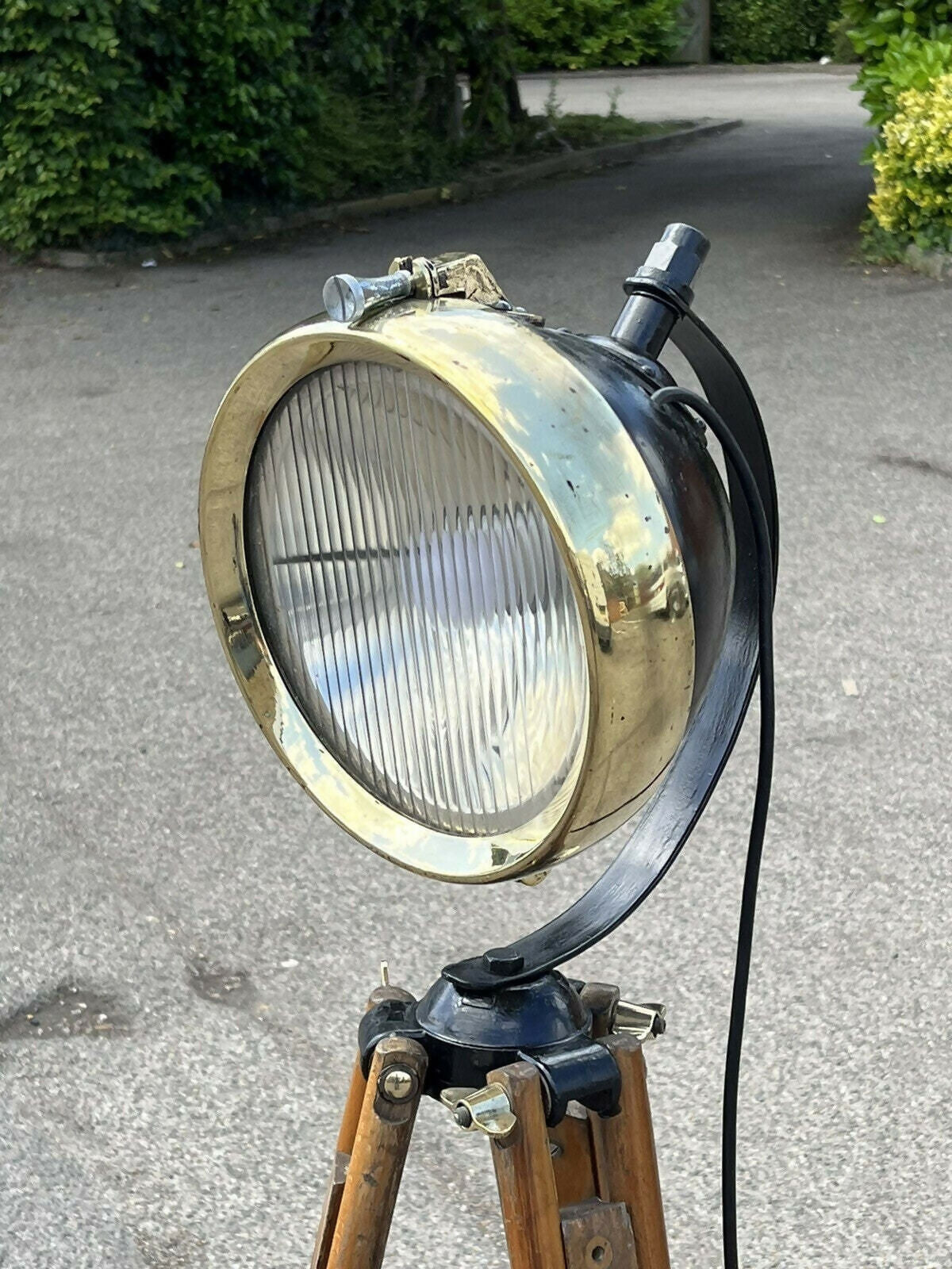 Industrial 1920’s Tripod Lamp, 1920s