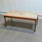 Regency style Rattan and Mahogany coffee table