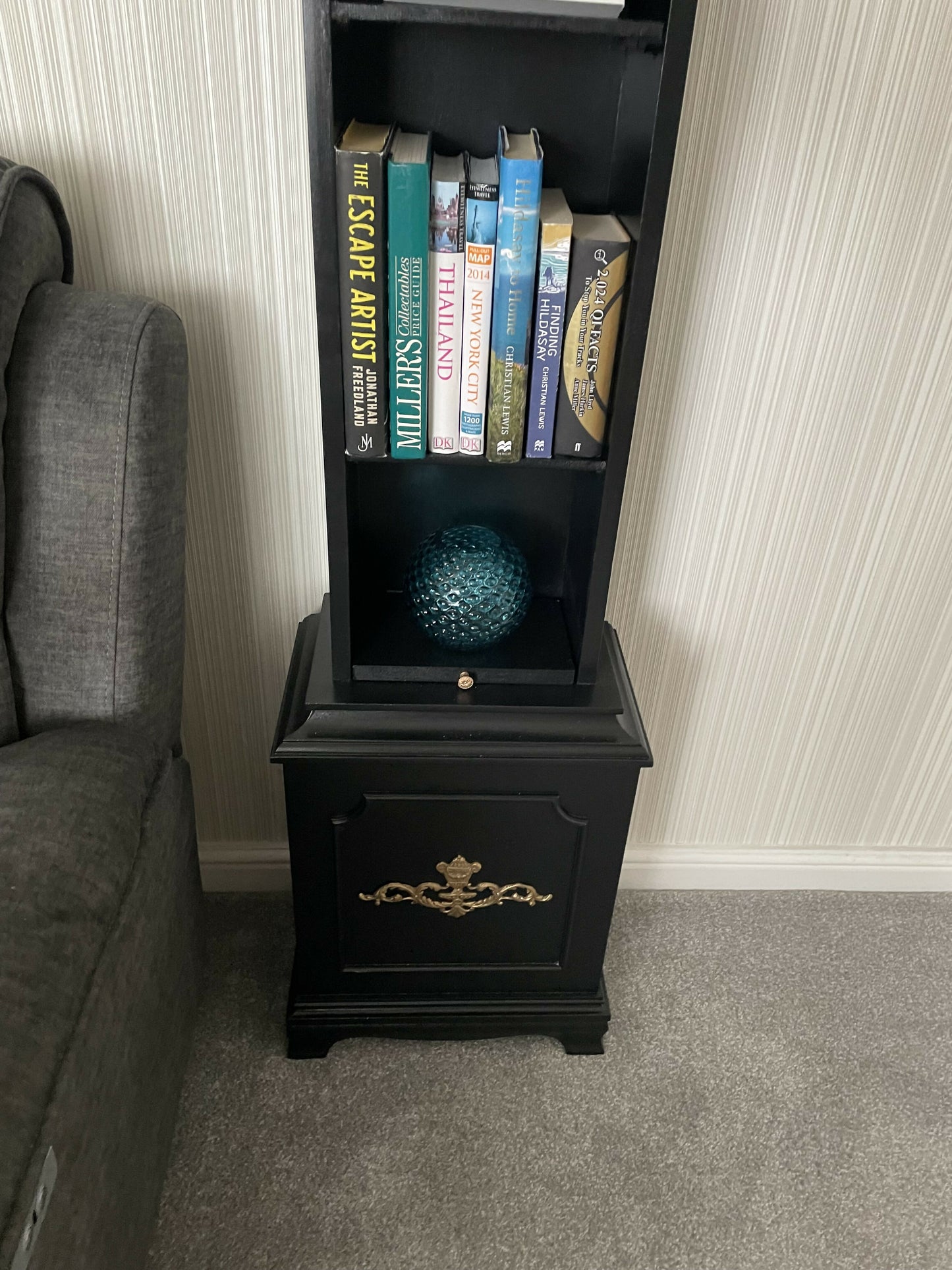 Re-purposed Tall Clock into a Bespoke Decorative Display unit