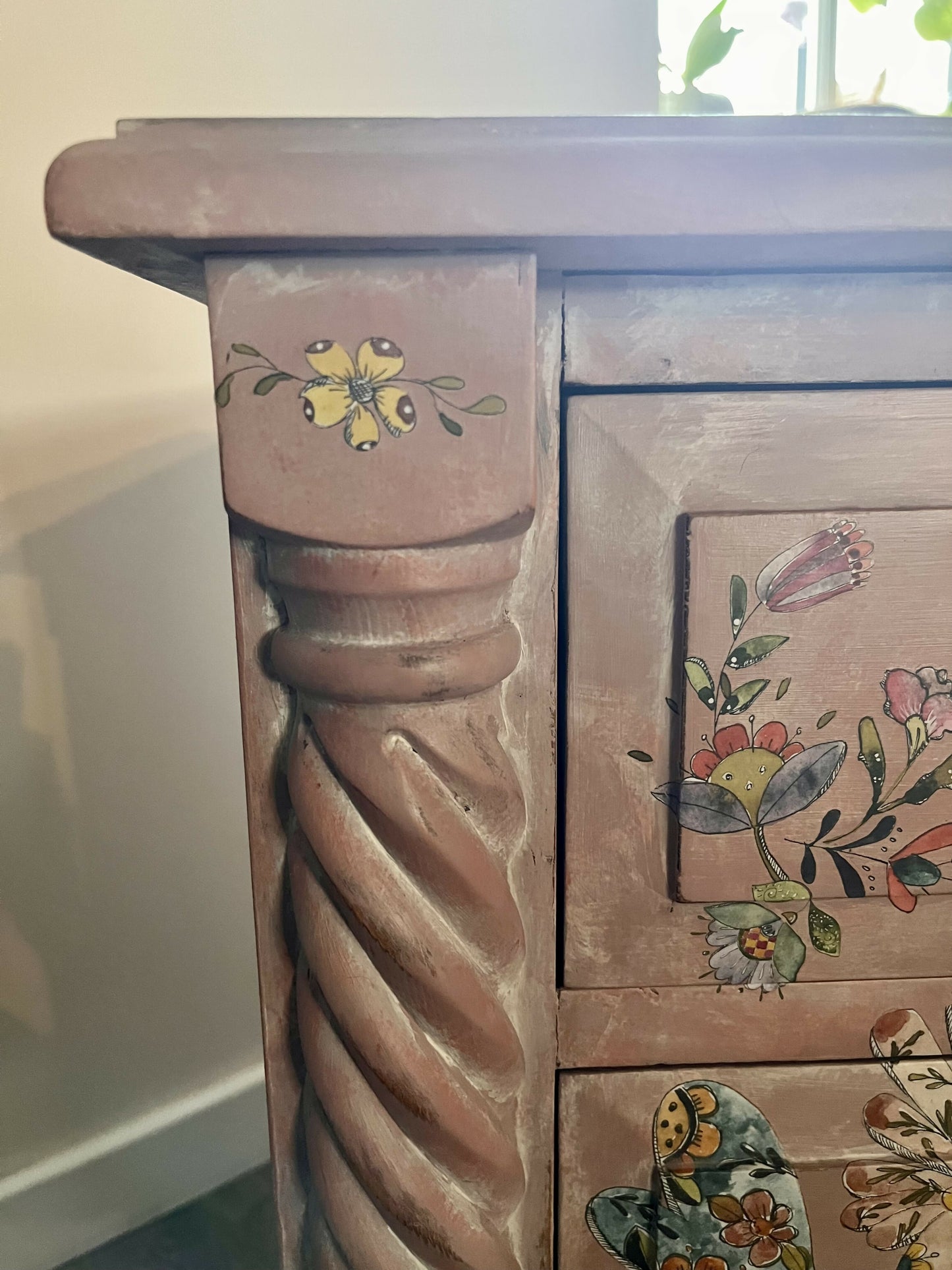 Painted Desk/Dressing Table