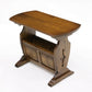 Old Charm Magazine Rack With Coffee Table Top In Light Oak FREE* UK Delivery. SBR9407/2607D