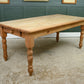 Vintage 6 FT Pine Farmhouse Dining Table with End Drawer - Seats 6-8