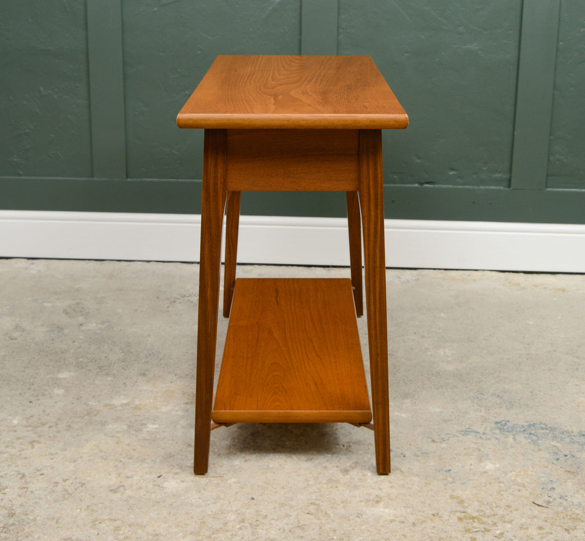 Mid Century Style Console Table with Drawers