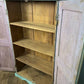 Reclaimed Blue Indian Wooden Cupboard