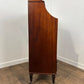 Edwardian Mahogany Open Music Cabinet / Bookcase