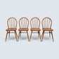 4 Ercol Windsor Kitchen Dining Chairs Light Finish Model 400 FREE UK Delivery*