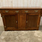 Oak sideboard dresser base/ tv unit with 2 door and 2 Drawers.