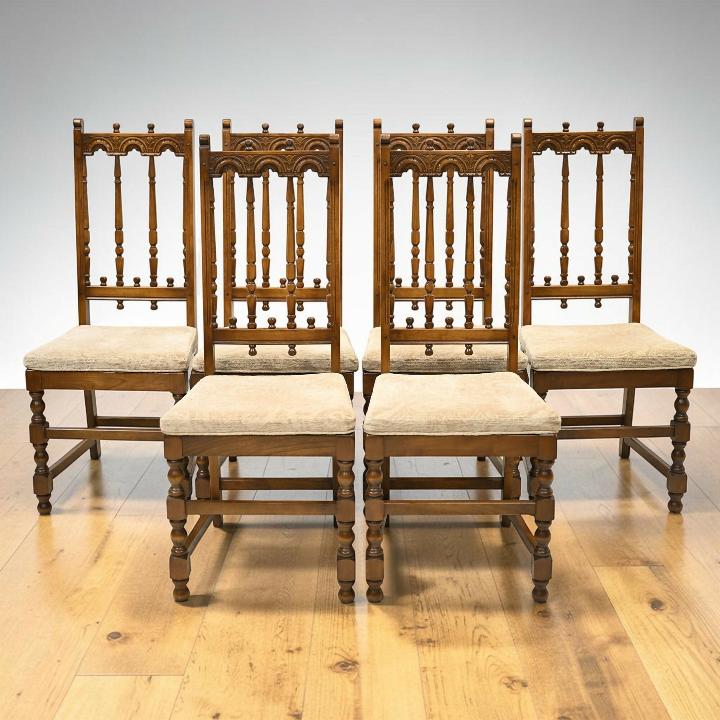 6 Ercol Dining Chairs Yorkshire Range Golden Dawn FREE Nationwide Delivery*