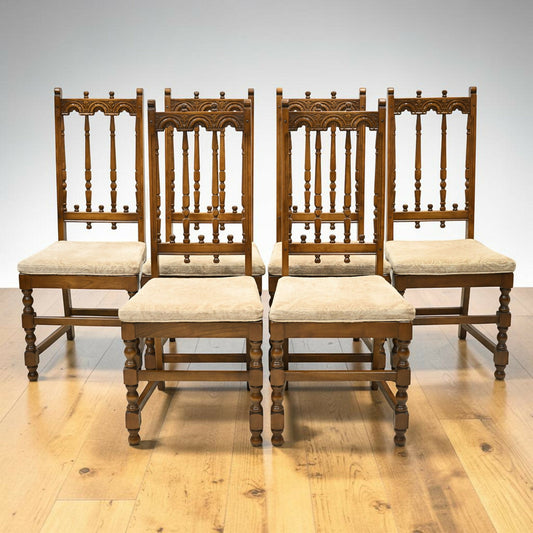 6 Ercol Dining Chairs Yorkshire Range Golden Dawn FREE Nationwide Delivery*