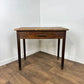 Vintage Oak Rustic Table With Drawer