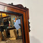 Victorian Mahogany Large Overmantel Mirror with Carved Decoration