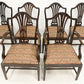 Set of 6 Mahogany Hepplewhite Style Dining Chairs INC 2 Carvers FREE UK Delivery SBR7696/1901C