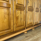 Wardrobe Vintage French Style Five Door Storage Carved Armoire LOT 6518