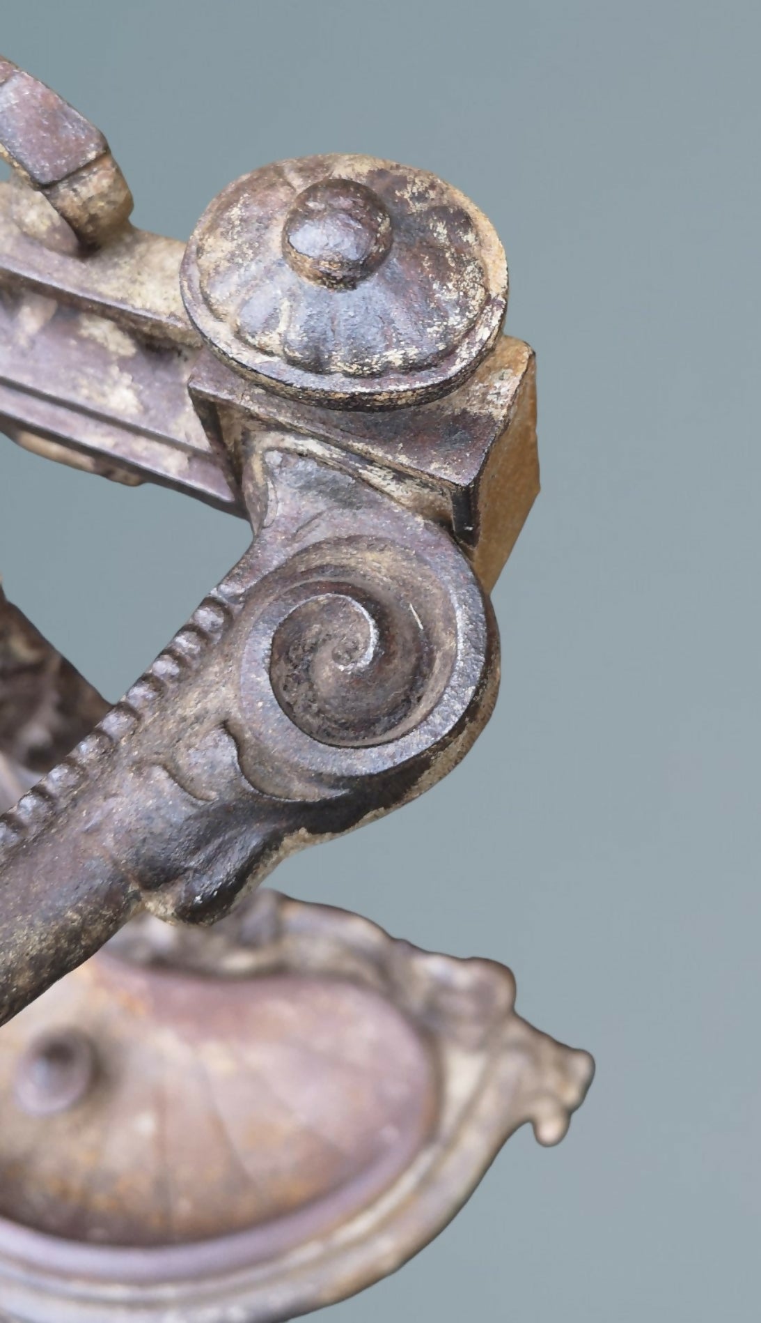 Antique Cast Iron Umbrella Stand / Stick Stand