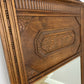 Mirror Antique French Style Oak Carved Decorative Frame Wall Mirror LOT 6276