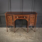 Marquetry Inlaid Mahogany Bow Front Antique Sideboard