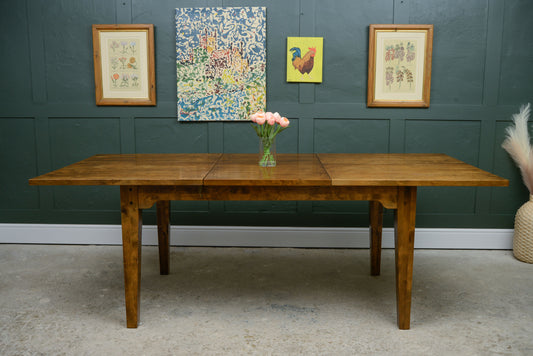 Laura Ashley Garrat Extending Dining Table - Chestnut - Over 7 FT