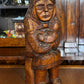 Large Carved Wooden Polish Folk Art By Jerzy Surfyk Signed & Dated 1978