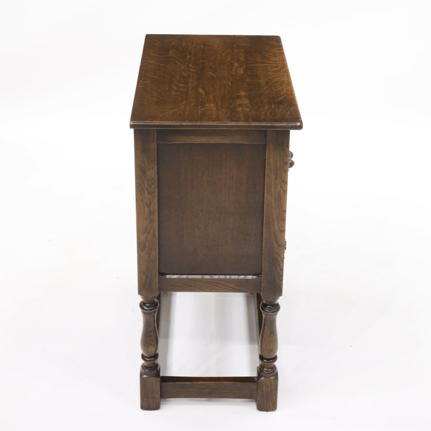 Old Charm Style Oak Pedestal Cupboard Bedside Cabinet Carved Doors FREE DELIVERY. SBR9516/0209D
