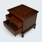 Stag Minstrel Bedside Cabinet 2 Drawers Pull Out Tray VGC FREE UK Delivery