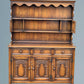 Good Quality Oak Dresser and Rack In The Period Style