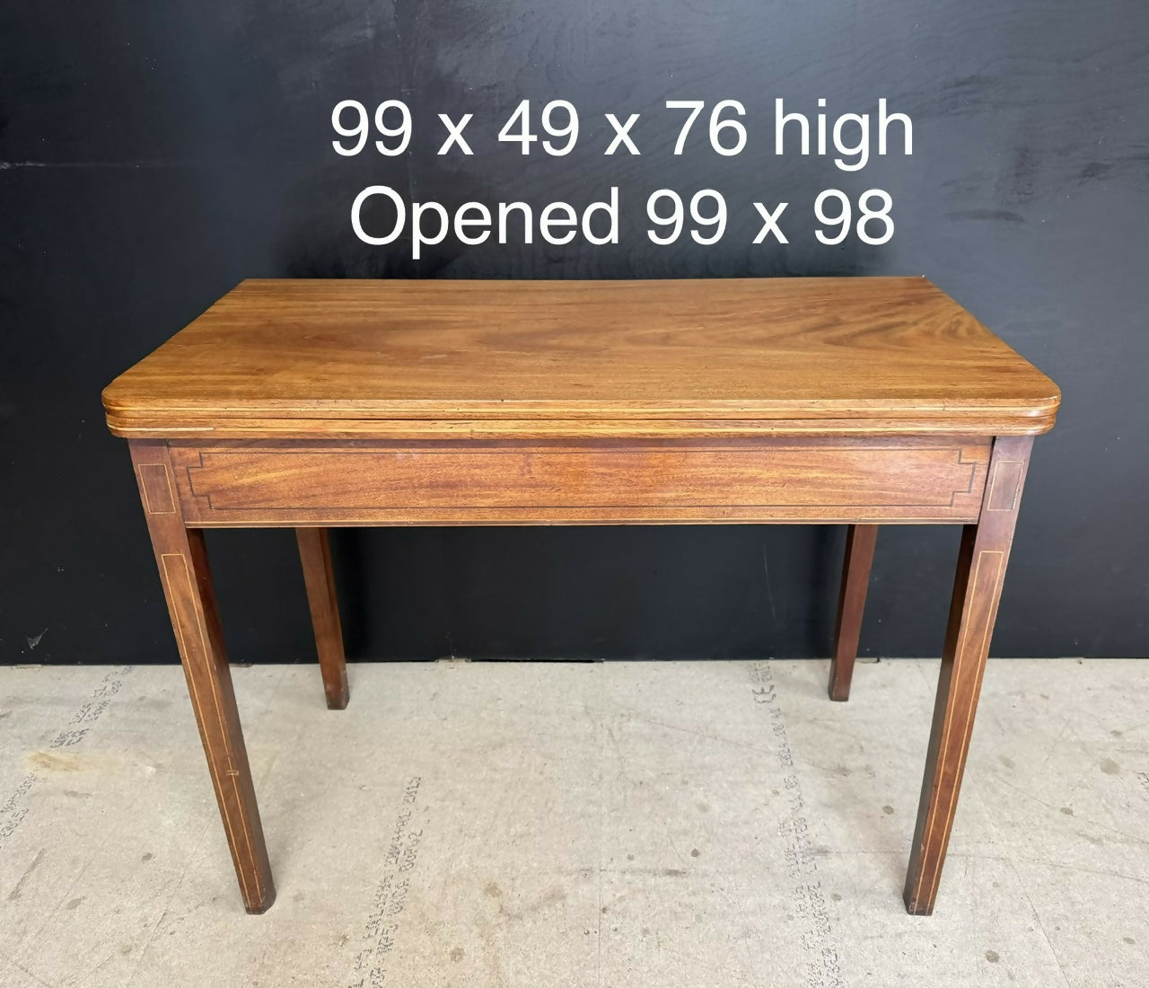 Georgian Mahogany Tea Table