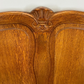 Bed Vintage French Louis XVI Double Bed Frame Oak Carved Headboard LOT 3659