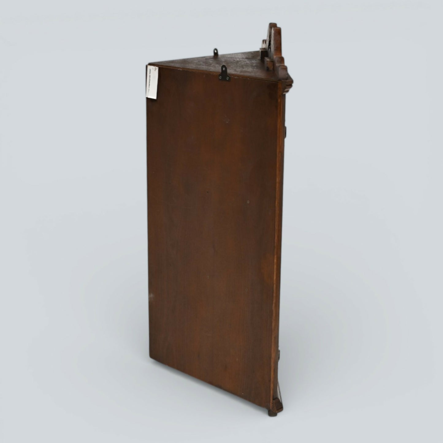 Old Charm Hanging Corner Display Cabinet Leaded Glass Tudor Brown *FREE Delivery