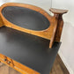 Edwardian Oak Marble Top Washstand