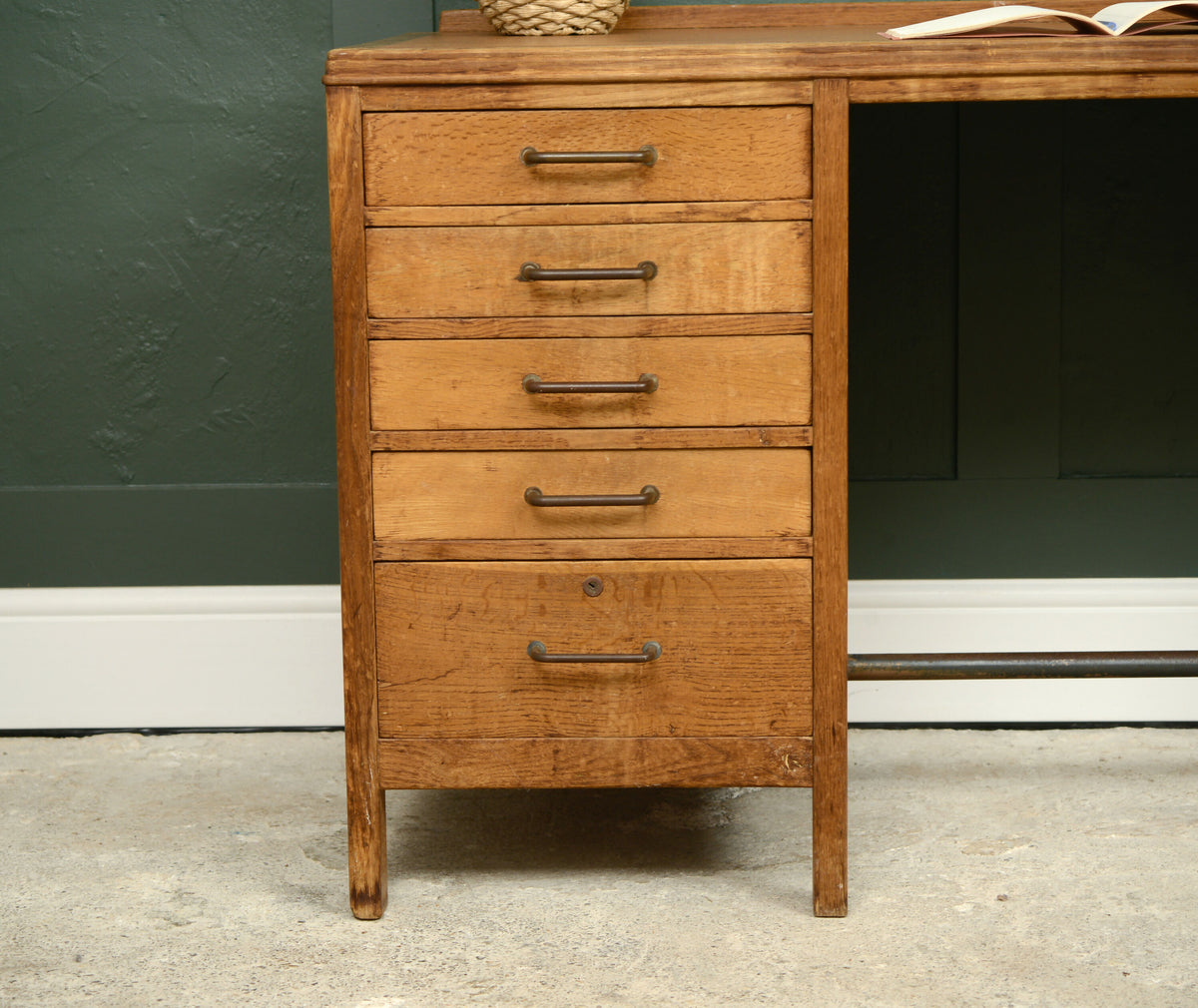 Mid Century Ward Department Military Desk - 1951