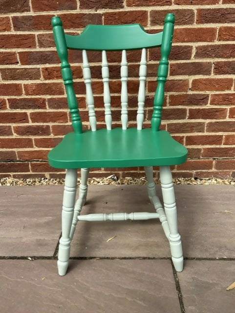 Colourful kitchen chairs