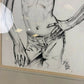 Charcoal Drawing - Young Mick Jagger by Geoffrey Bernard
