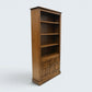Ercol Wide Tall Bookcase Display Cupboards Golden Dawn Finish FREE UK Delivery*