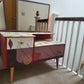 Upcycled mid century dressing table