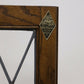 Old Charm Oak Hanging Corner Display Cabinet in Light Oak #1914 FREE UK Delivery. SBR9260/2006D