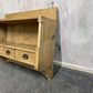 Rustic Reclaimed Timber Wall Shelf Unit 3 Drawers