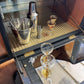 Restored Art Deco Walnut Cocktail Cabinet