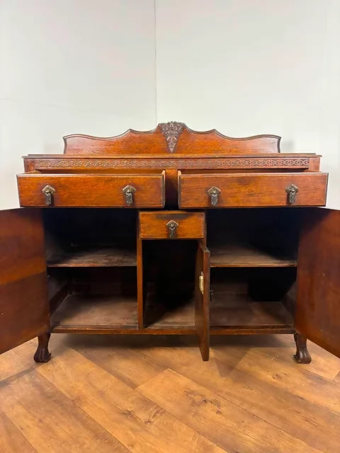 Vintage Oak Sideboard