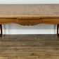 Dining Table Vintage French Louis XVI Carved Oak Extendable Table LOT 6357