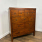 Willis & Gambier Mahogany Eight Drawer Combination Chest