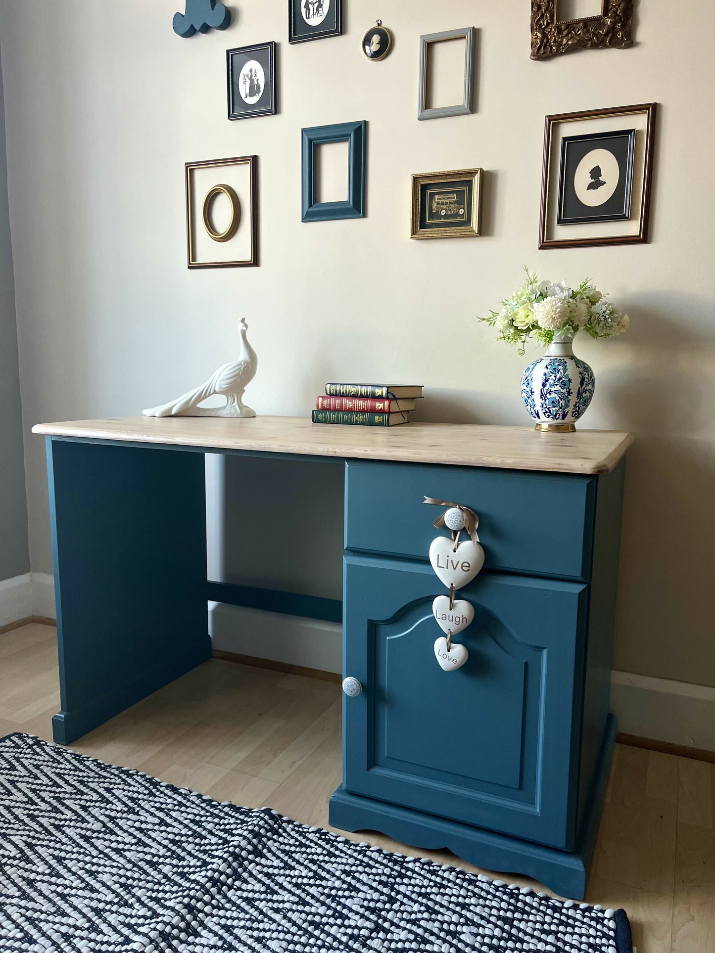 Desk, Dressing Table , Storage, Restored, Solid Pine
