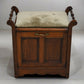 Antique Edwardian Piano Stool From Palmer Bros. Great Yarmouth FREE UK Delivery