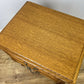Pair of Bedside Tables Vintage French Louis Oak Nightstands Cabinets LOT 6350