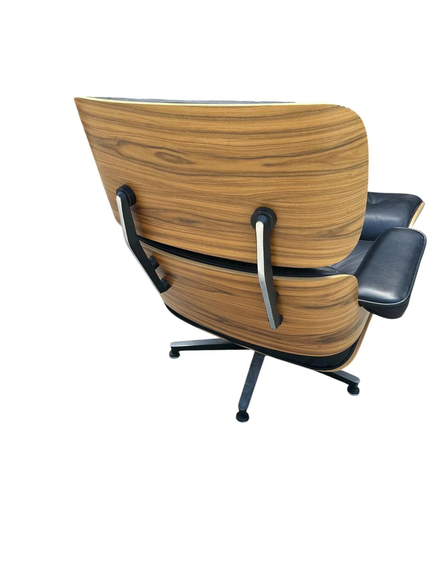 Mid century 1970’s Italian Eames style lounge chair and Ottoman by Cofemo